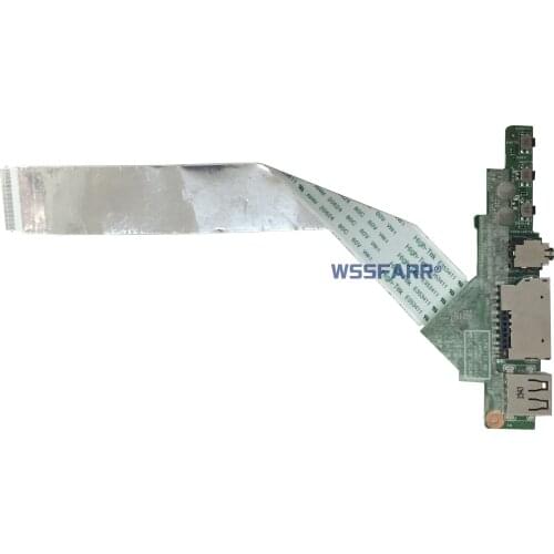 Original USB_Audio_Card Reader Board w/ Cable For Lenovo Ideapad FLEX 3 1580 1570 448.03N01.0011