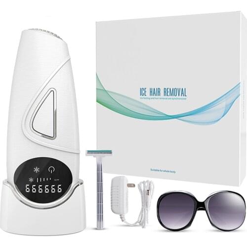 Portable Professional Laser Epilator Photoepilator For Home Use Women Painless Hair Remover Machine