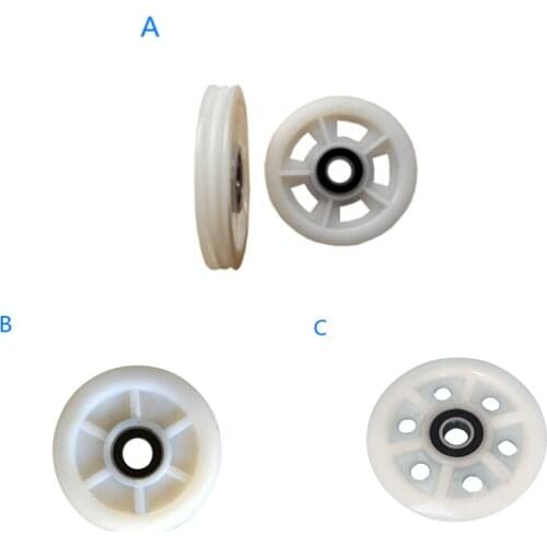 STRUSTESC OLR20500/600/700 Elevator Nylon Rope Roller Double Grooves 140x20x6204 140*20*6204
