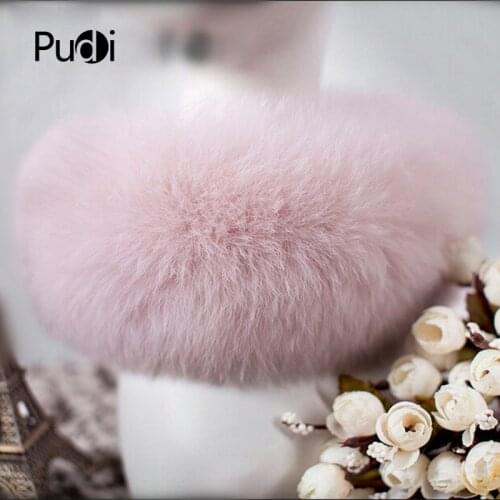 SCM043 Fox Fur Scarf Headband Scarves Neck Warmer Wrap Cape Shawl Poncho Snood Many Colors 57*12CM