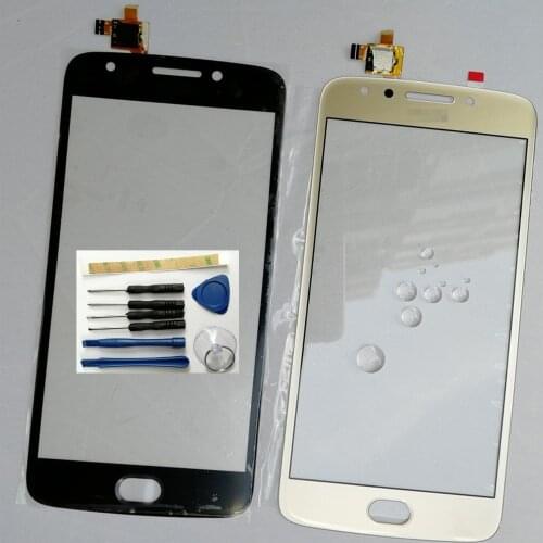 Shyueda 100% New For Motorola Moto E4 (USA) XT1767 XT1768 Outer Front Glass Touch Screen