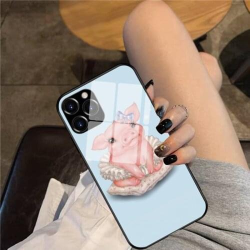 Little Dancer Glass Phone Case For iphone 12 11 Pro Max XS XR X 8 7 Plus SE2 Case
