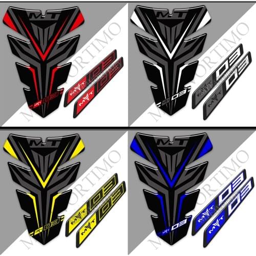 Tank Pad Protector For Yamaha MT03 MT-03 MT 03 Fairing Accessories Decals Stickers Fender Windshield Handguard Motorcycle