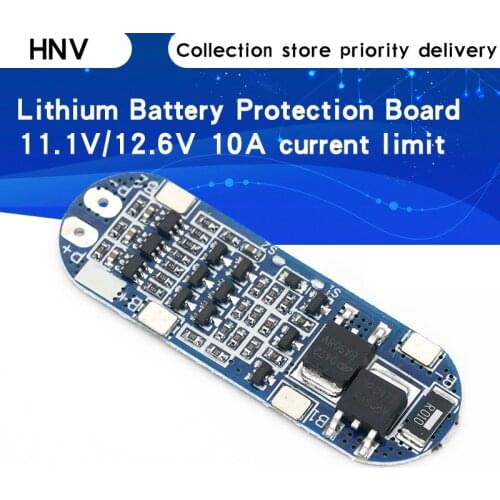 3S 10A Li-ion Lithium Battery 18650 Charger Protection Board 11.1V 12.6V