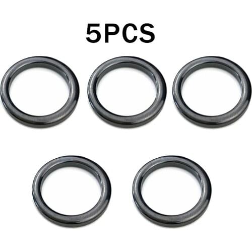 5pcs Fishing Rod Wire Loop Repair Ceramic Ring Guide Ring Wire Loop Guide Eye Road Sub Pole Sea Pole DIY Accessories