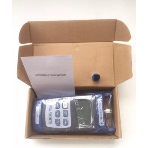 -70 ~ +10dBm Optical Power Meter Fiber Optic Tester OPM With SC FC Connector Quickly Delivery