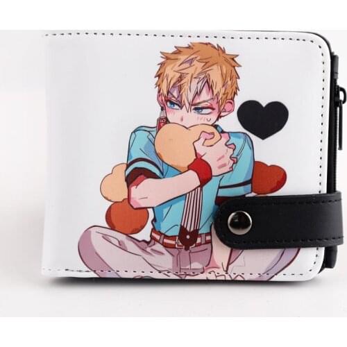 Anime Toilet-Bound Hanako-kun Cartoon Wallet Minamoto Kou Coin Purse