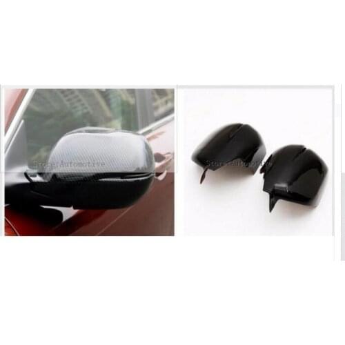 Carbon Fiber Side Mirror Cover For Honda CR-V CRV 5th 2017 2018 Rearview Overlay Molding