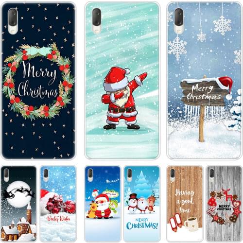 Hot Merry Christmas Hard Case For Sony Xperia L1 L2 L3 X XA XA1 XA2 Ultra E5 XZ XZ1 XZ2 Compact XZ3 M4 Aqua Z3 Z5 Premium Cover