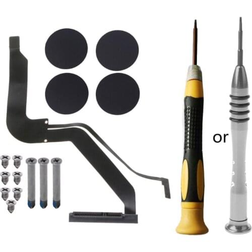 HDD Hard Disk Drive Flex Cable 821-1480-A Case Cover Feet for mac Pro 13\" A1278