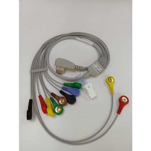 Diem holter lead wire/DMS300-4A holter lead wire,seven leads/ten leads/twelve leads