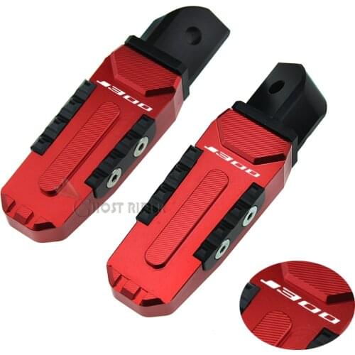 For Kawasaki J300 J 300 2014-2018 2017 Motorcycle Accesstories CNC Aluminumrear rear passenger foot peg footrests