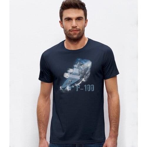 Spanish Navy Alvaro de Bazan F-100 Aegis Frigate T-Shirt. Summer Cotton O-Neck Short Sleeve Mens T Shirt New S-3XL