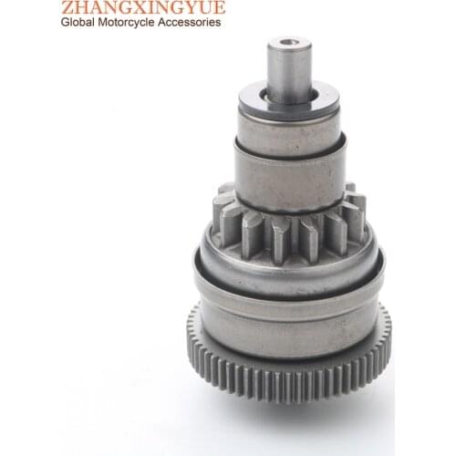 Scooter Starter Motor Clutch Gear for GILERA Runner Poggiali Sp Special Edition Naked 50 Typhoon X 50cc 14T/63T 100254670 2T