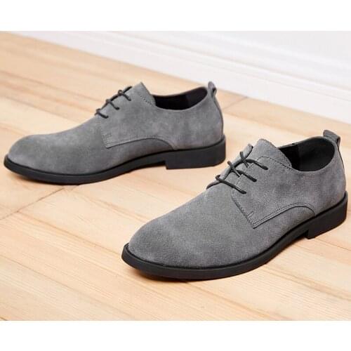 New mens casual shoes spring and autumn mens best selling outdoor leisure breathable fashion suede mens shoes large size 48