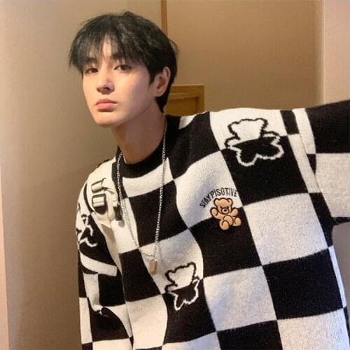 Мужские вязаные пуловеры Okkdey China At AliExpress