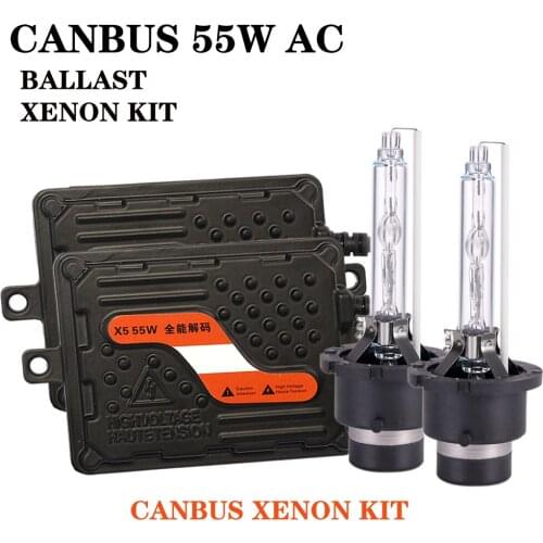 AC 12V 55W Ultra Canbus Fast bright Car HID headlight kit Xenon Ballast D2H D2S 9012 H1 H7 H11 9005 9012 HIR2 H4 Bi-Xenon