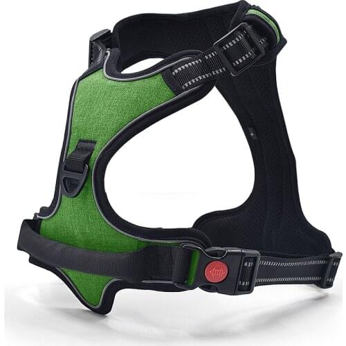 Pet Adjustable Reflective Vest Dog Harness NO PULL Walking Breathable Dog Vest Harness for Small Medium Large Dog Strap Leash