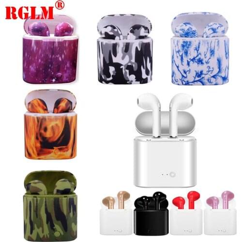 RGLM I7s TWS mini Bluetooth Headset Wireless earphones Sports headphones With microphone headset for Mobile phone iPhone Samsun