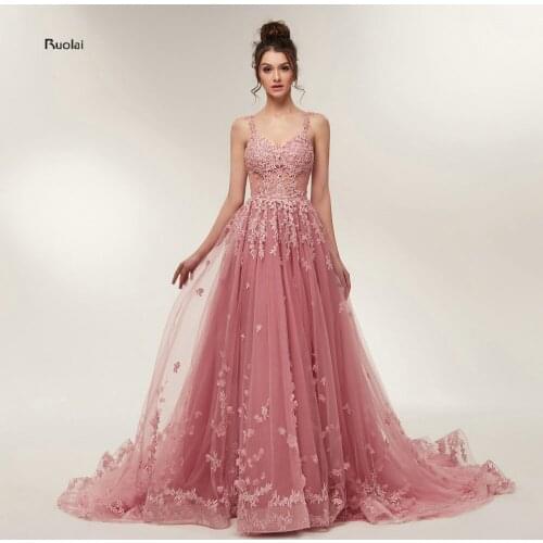 Vestido de festa Luxury Evening Dresses Long 2018 Sweetheart Evening Gowns Formal Party Dresses Prom Dresses Open Back