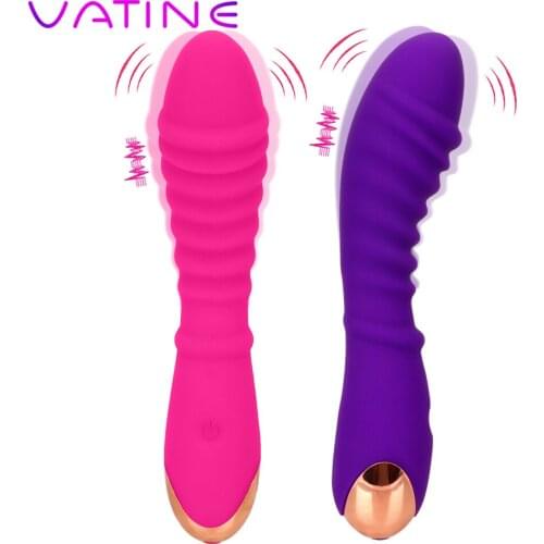 VATINE 20 Speeds Silicone Vibrator Clitoris Stimulation Sex Toys for Woman Female Masturbation Vaginal Massage Dildo