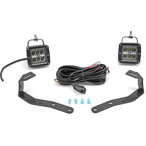 24w Led Lights Pod Front A-Pillar Upper Hood Mount Kits Work Lights For Toyota Tacoma 2016-2020 Fog Lights Car Aceessories