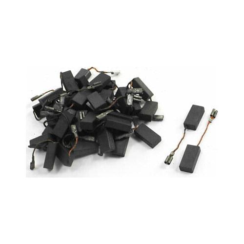 40Pcs 39/64"x5/16"x1/5" Carbon Brushes for Bocsh 6-100 Angle Grinder