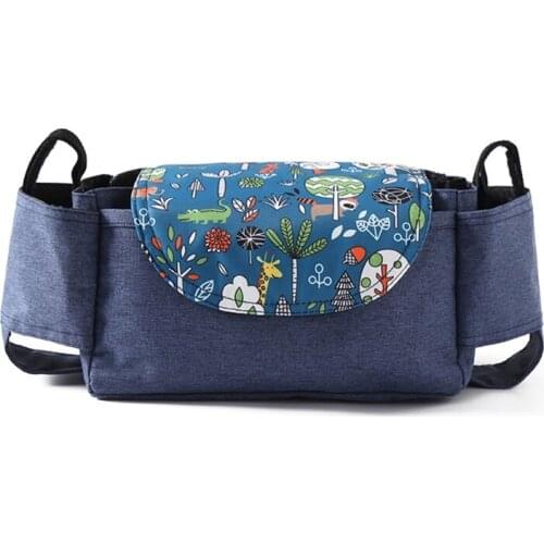 Universal Baby Pram Organizer Cup Bottle Holder Trolley Stroller Storage Bag Pushchair Buggy Hanging Diaper Container