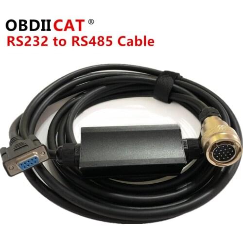 High Quality With PCB Board RS232 TO RS485 Diagnostic Cable For M--B -Star C3 Mulitplexer Red Interface With Cooper Material