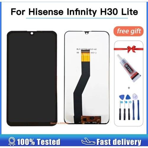 High qaulity 6.1" lcd For Hisense Infinity H30 Lite HLTE223E HLT223E Lcd Display Touch Screen Digitizer For Infinity H30lite