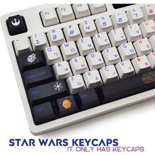 117 Keys PBT Keycap DYE-Sublimation OEM Profile Personalized Keycaps Suitable For Cherry MX Switch Mechanical Keyboard