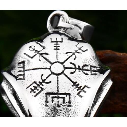 Beier 316L stainless steel Norse Vikings scandinavian Amulet Pendant Necklace cool raven head Original Jewelry LP267