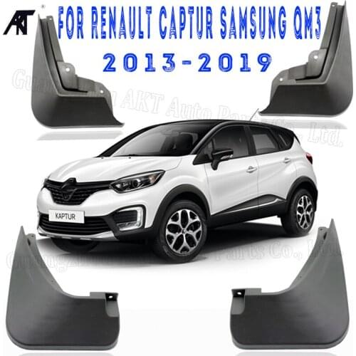 Mudflap Fender For Renault Captur Samsung QM3 2014-2019 Mudguard Mud Flaps Guard Splash Accessories