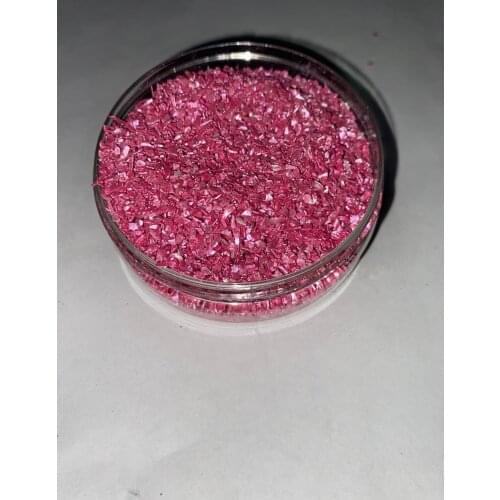 Decorative glittered broken Plastic,nail decoration art,hotfix rhinestone,terrazzo application, transferprinting,geodedesign