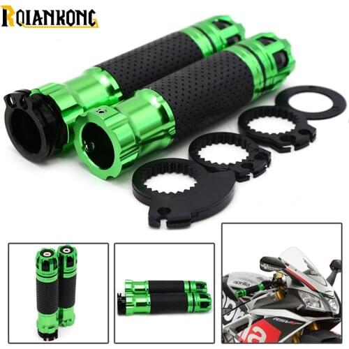 For kawasaki z300 cnc cafe racer sportster protaper moto hand grips motorcycle grips bar handlebar handle motocross pit bike