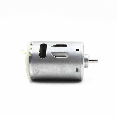 545 DC Motor DC12-24V Low Speed Motor with Strong Magnetic Carbon Brush Small Motor DC24V 4000rpm, Shaft Diameter 3.17mm
