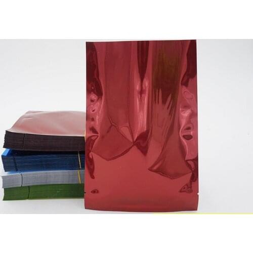 Customized 10*15CM Food grade aluminizing Hiraguchi bag Food vacuum bag Aluminum Foil Bag
