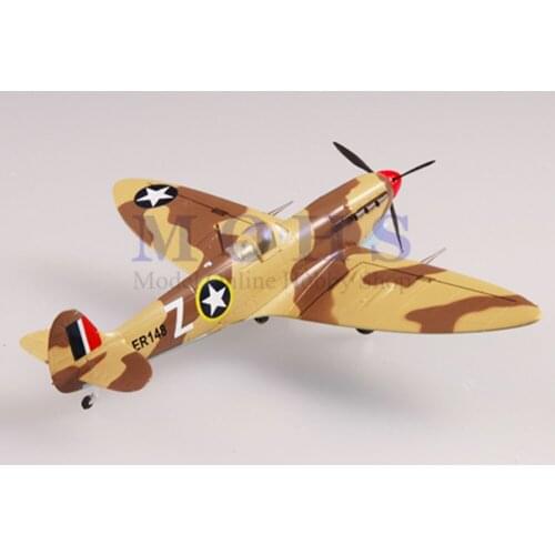 EASY MODEL 37219 1/72 Assembled Model Scale SPITFIRE Finished Model Airplane Scale Aircraft Warbird SPITFIRE MK USAAF