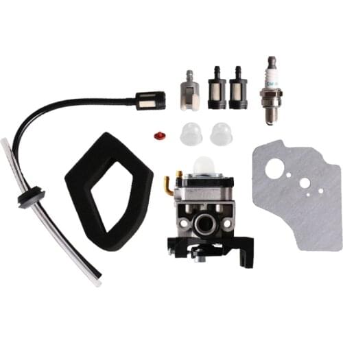 Carburetor Carb Gasket Spark Plug Fuel Line Hose Kit For Honda GX25 GX35 GX 25 35 HHT35 HHT35S FG110 Trimmer Mowers Engine