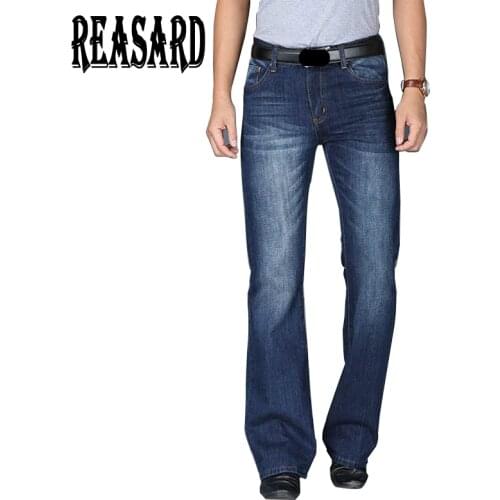 REASARD Mens Autumn Jeans