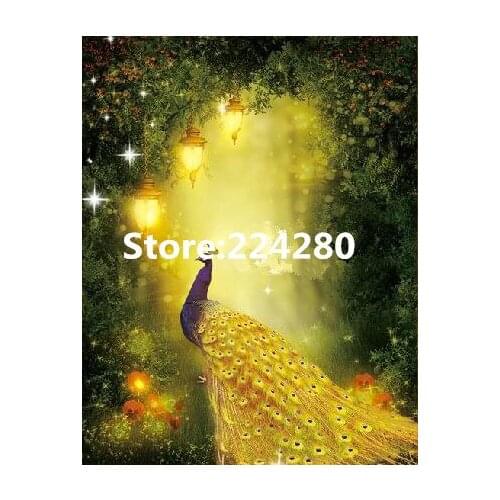 Needlework,For Embroidery,DIY Peacock Gorgeous Animal 14CT Canvas Cross stitch kit,Art Pattern Counted Cross-Stitching Decor