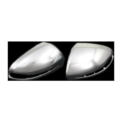 Car Chromium Styling Matt Chrome Side Mirror Cap Replacement For Mercedes Benz W222 S Class LHD