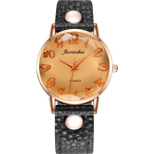 2020 New Fashion Womens Quartz Wristwatch Womens Watches Luxury Brand Ladies Watch Leather relogio feminino reloj mujer Clock