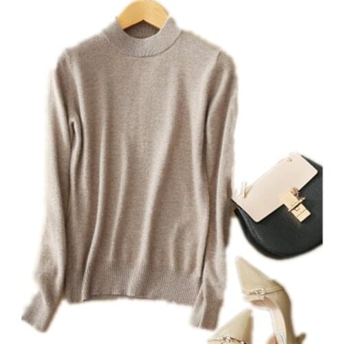 2020 Japanese Cotton Cashmere Sweater Women Men Loose Pullover Fashion FemaleTurtleneck Sweater Male Womems Sweaters Knitted