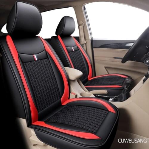 CUWEUSANG 1 PCS car seat cover For for jeep grand cherokee compass renegade wrangler jk wrangler accessories seat covers