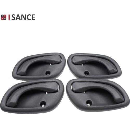 ISANCE GREY Inside Door Handle Front Rear L + R For SUZUKI GRAND VITARA 1998 1999 2000 2001 2002 2003 2004 2005, XL-7 2002-2006
