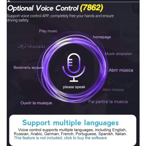 This link for add 7862 System Voice control software fee
