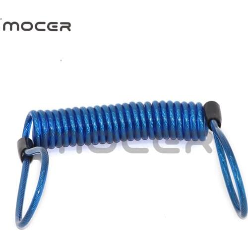Security Disk Lock Reminder Brake Minder Wire Cable for Motorcycle Scooter