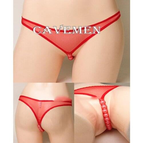 Massage Tubular Pearl 1.5cm * 1817 *Ladies Thongs G-string Underwear Panties Briefs T-back Swimsuit Bikini Free Shipping