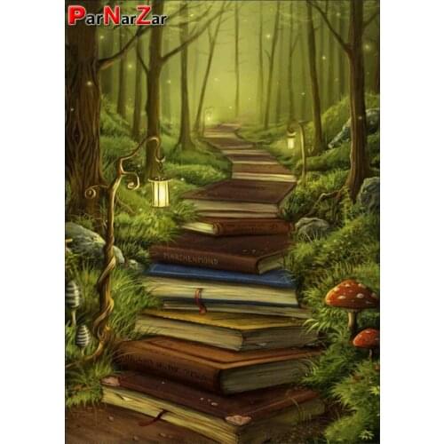 ParNarZar 5D DIY Diamond Painting Cross Stitch Embroidery Kits Firefly at Night For Home Wall Decorations